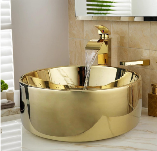 Inch bathroom vessel sink - 16,